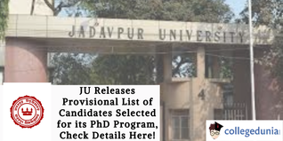 JU Releases Provisional List of Candidates Selected for its PhD Program, Check Details Here!